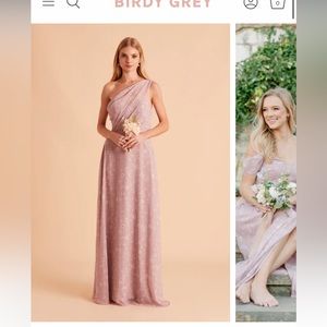 BIRDY GREY KIRA DRESS
CHIFFON MAUVE FLORET